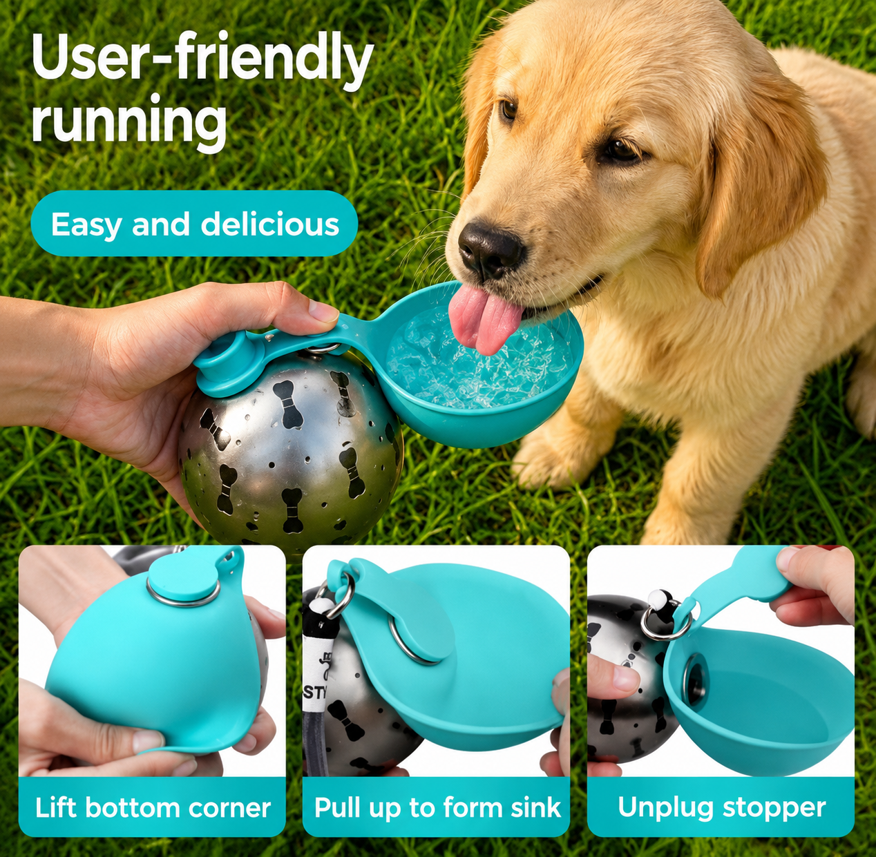 Portable Dog Water Bottle