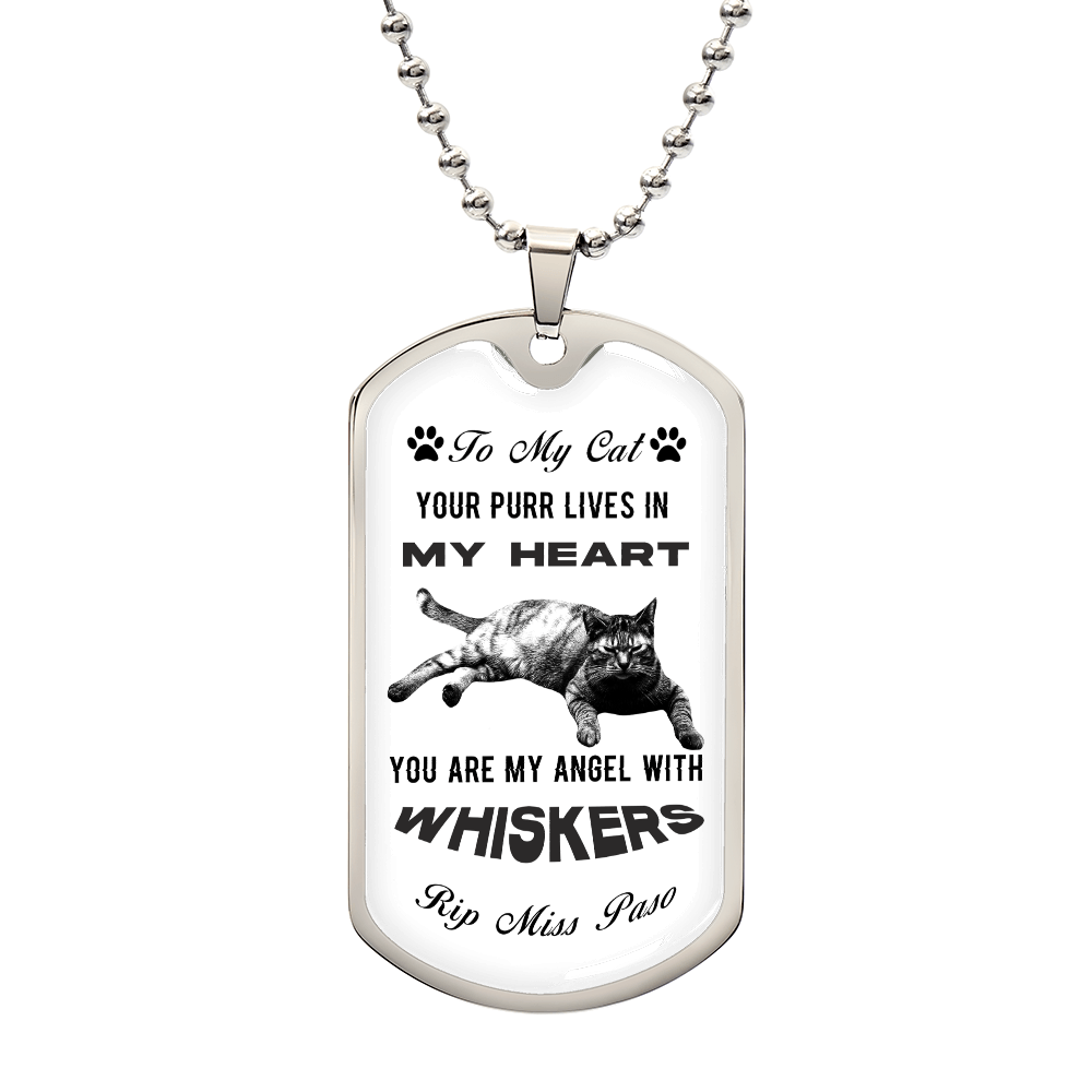 Personalized Dog Tag Necklace