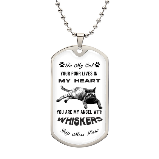 Personalized Dog Tag Necklace