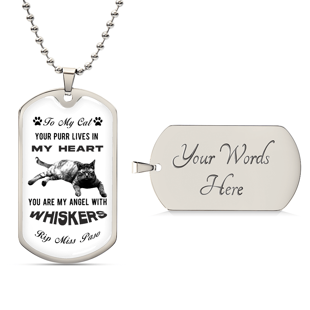 Personalized Dog Tag Necklace