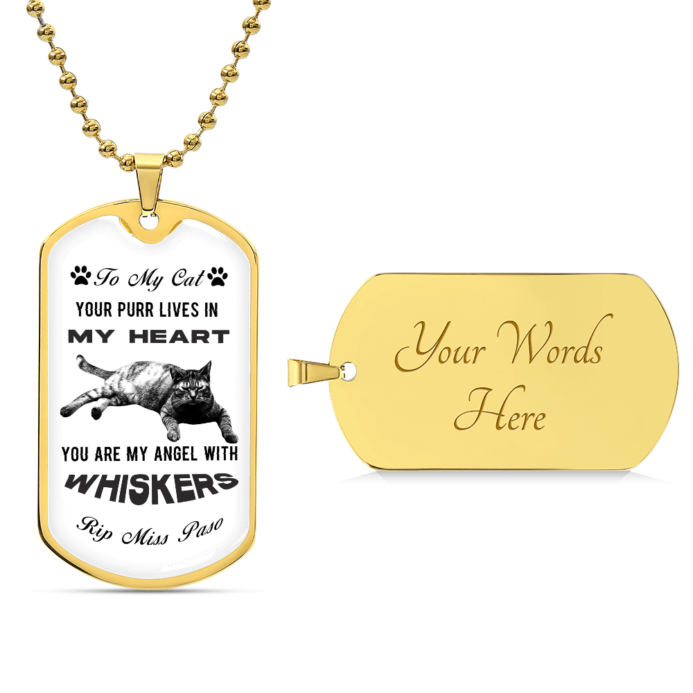 Personalized Dog Tag Necklace