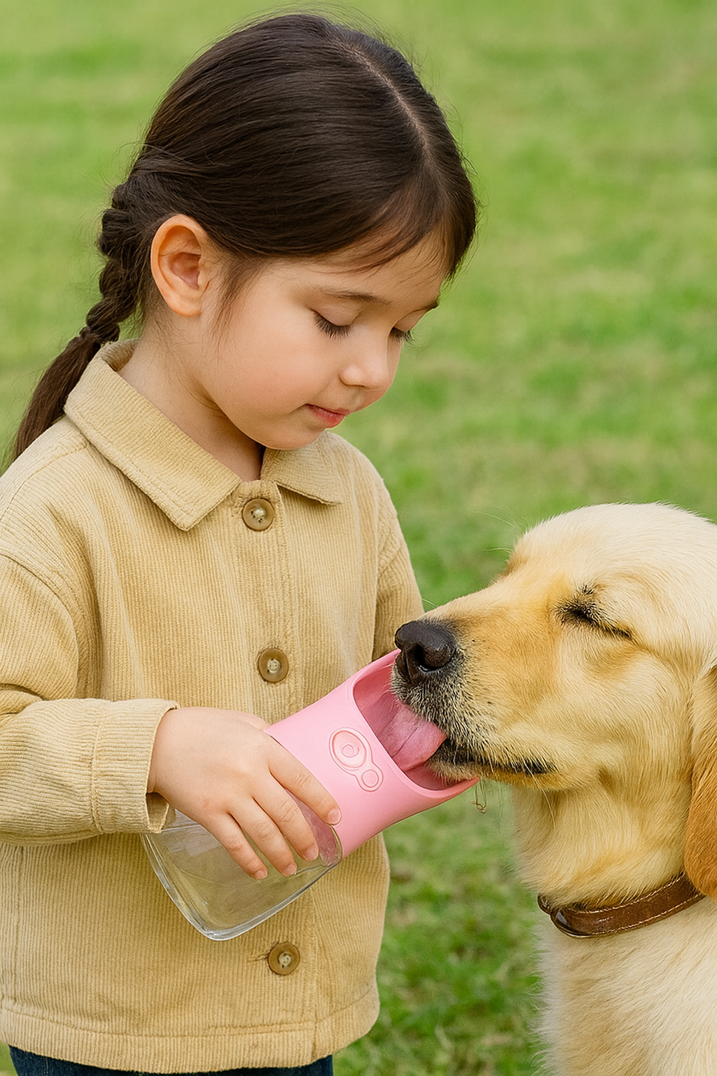 Pet Water Bottle — Portable Hydration for Pets on the Go